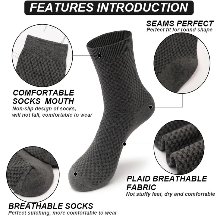 Cushy Footsie™ Bamboo Breeze: Light & Soft Socks for Everyday Luxury