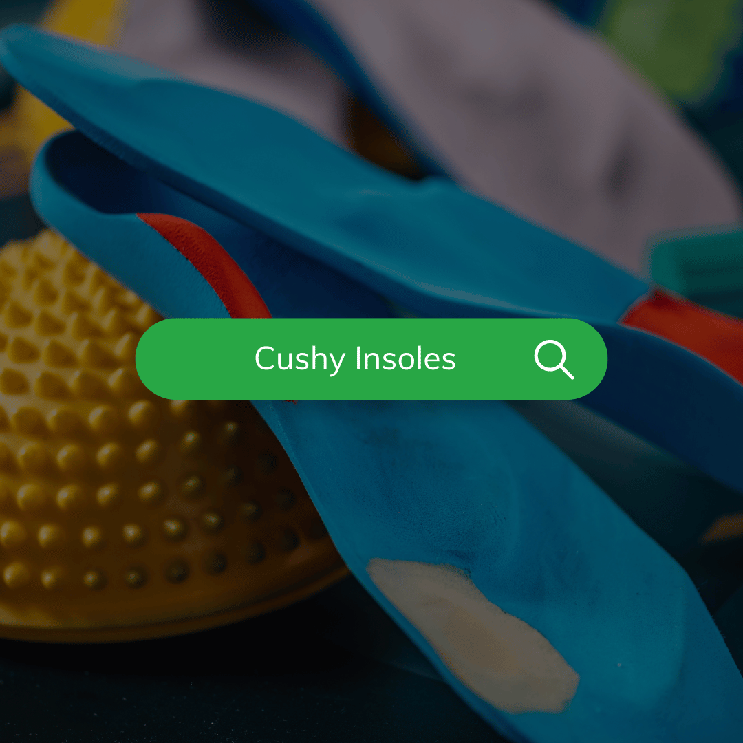 Cushy Footsie™ Your Comfort Starts From the Ground Up Foot Care