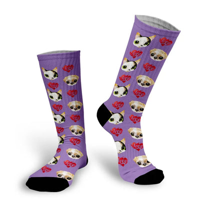 Footsies with Faces™ - Custom Photo Socks