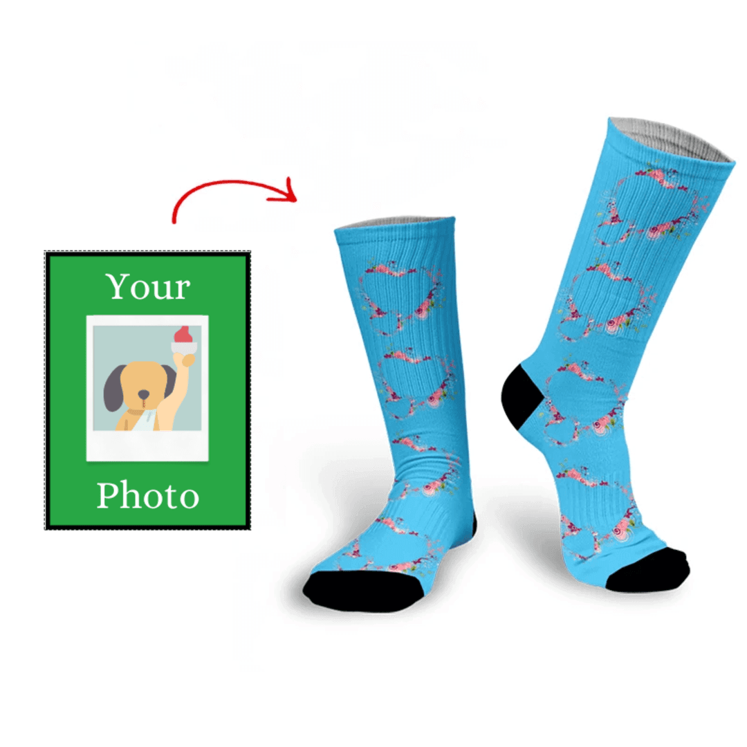 Footsies with Faces™ - Custom Photo Socks