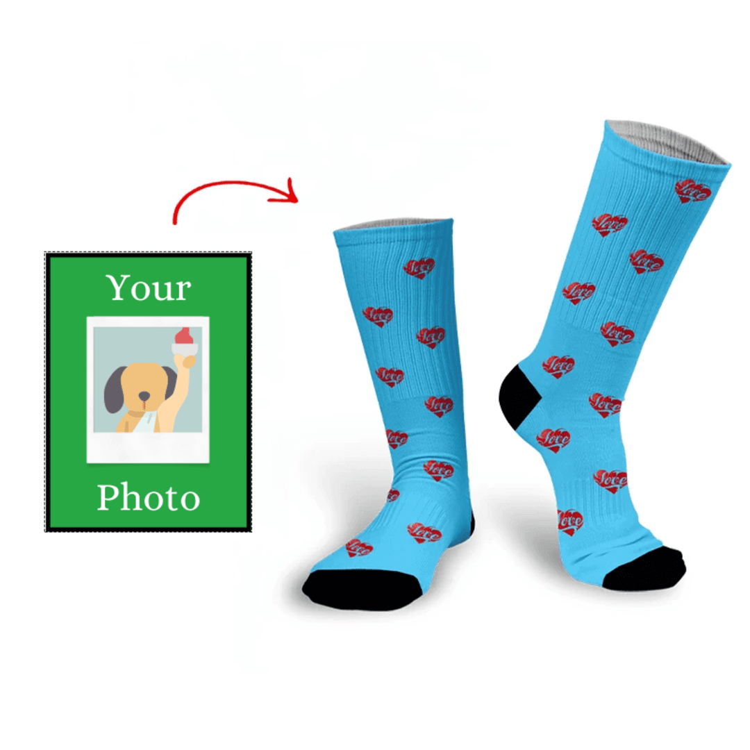 Footsies with Faces™ - Custom Photo Socks