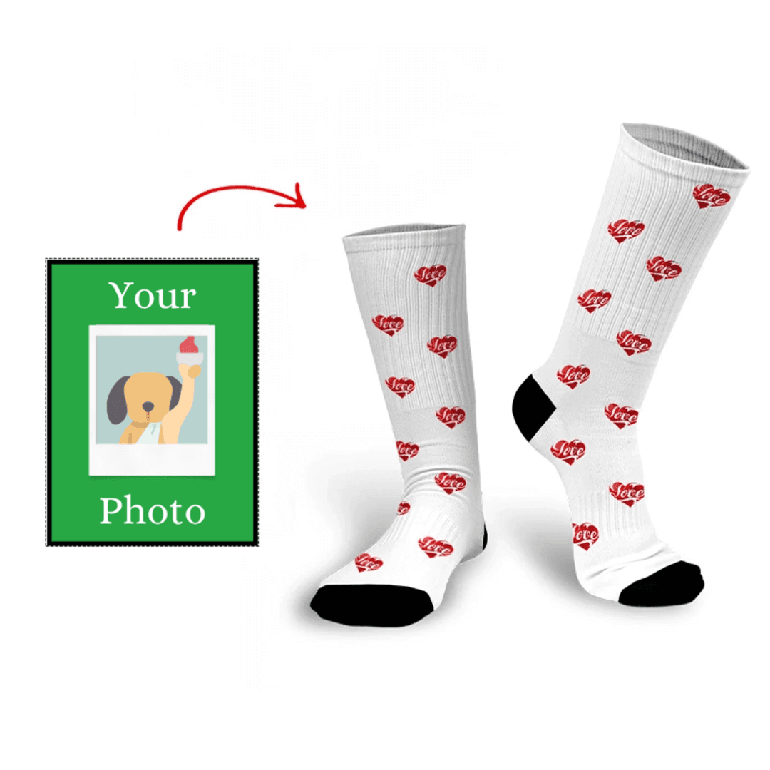 Footsies with Faces™ - Custom Photo Socks