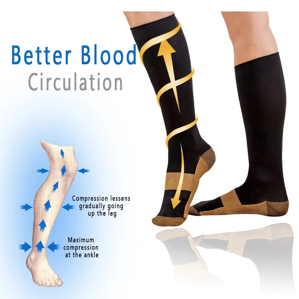 Recover Faster, Train Harder: Advanced Compression Socks for Men & Women