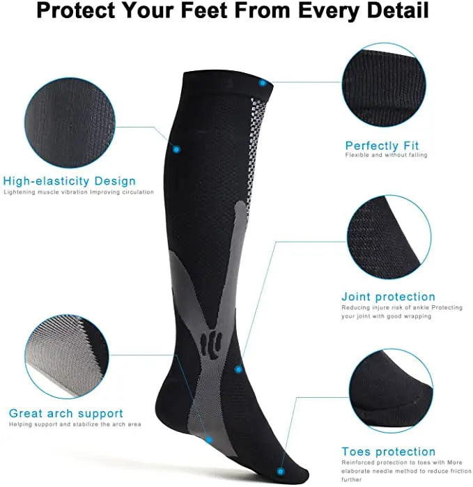 Recover Faster, Train Harder: Advanced Compression Socks for Men & Women