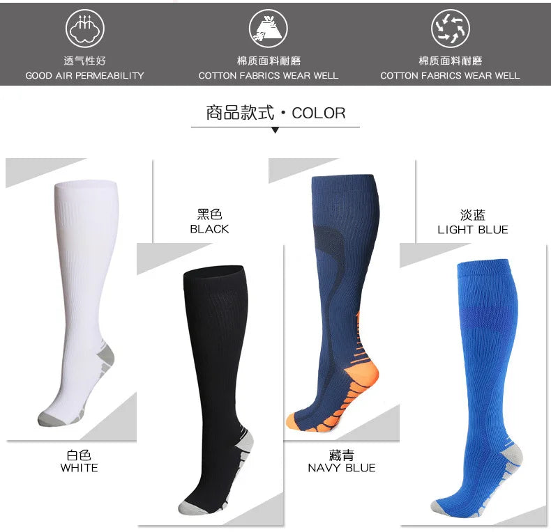 Recover Faster, Train Harder: Advanced Compression Socks for Men & Women