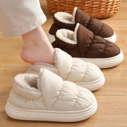 Cushy Footsie™ Cozy Cloud Slippers: Soft, Warm, and Comfy