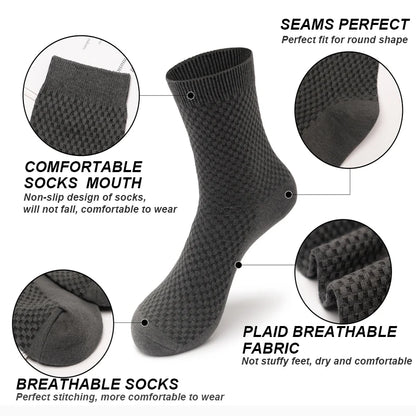 Cushy Footsie™ Bamboo Breeze: Light & Soft Socks for Everyday Luxury