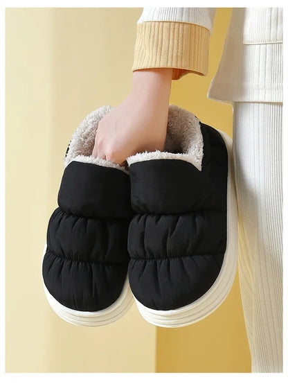 Cushy Footsie™ Cozy Cloud Slippers: Soft, Warm, and Comfy