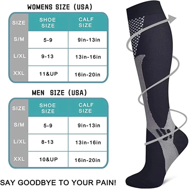 Recover Faster, Train Harder: Advanced Compression Socks for Men & Women