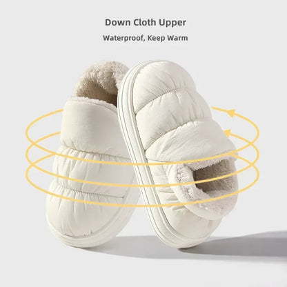 Cushy Footsie™ Cozy Cloud Slippers: Soft, Warm, and Comfy