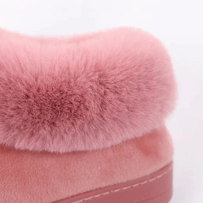 Cushy Footsie™ Snuggle Bunnies: Soft & Fuzzy Slippers with Ears