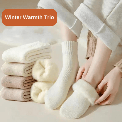 Say Goodbye to Chilly Toes: Cushy Footsie™ Winter Warmth Trio