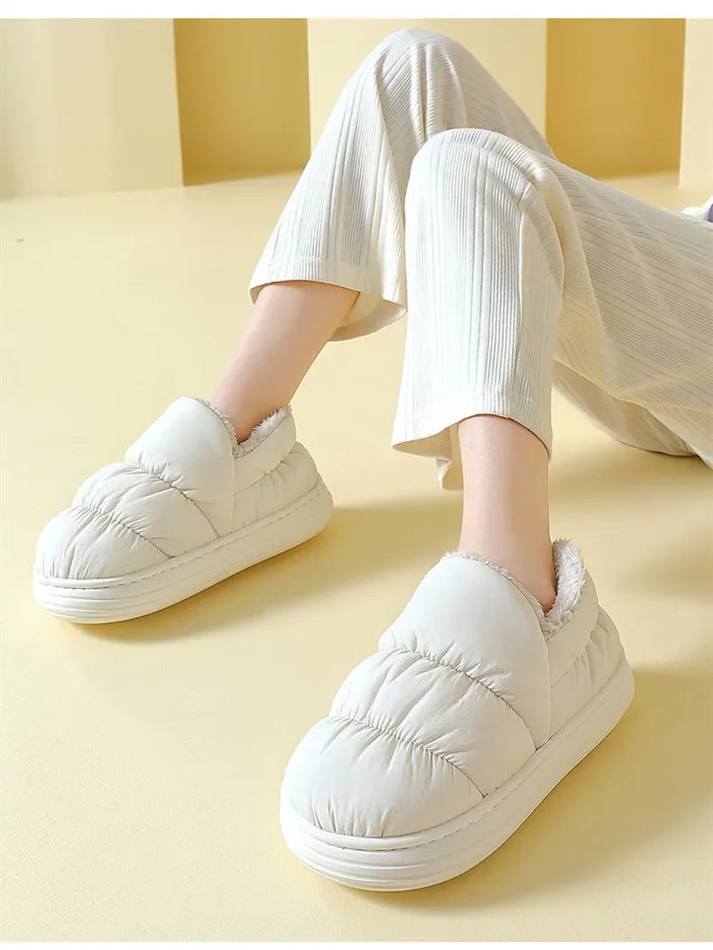 Cushy Footsie™ Cozy Cloud Slippers: Soft, Warm, and Comfy