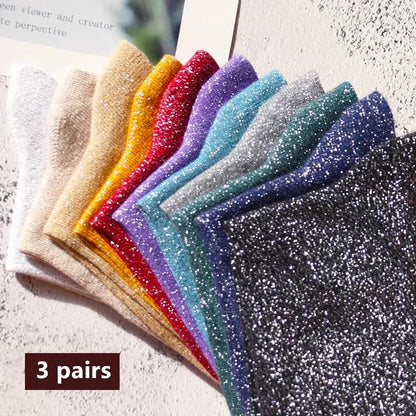 Shimmer & Shine: Cushy Footsie™ Candy Color Glitter Sock Trio