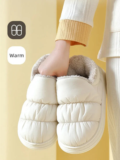 Cushy Footsie™ Cozy Cloud Slippers: Soft, Warm, and Comfy