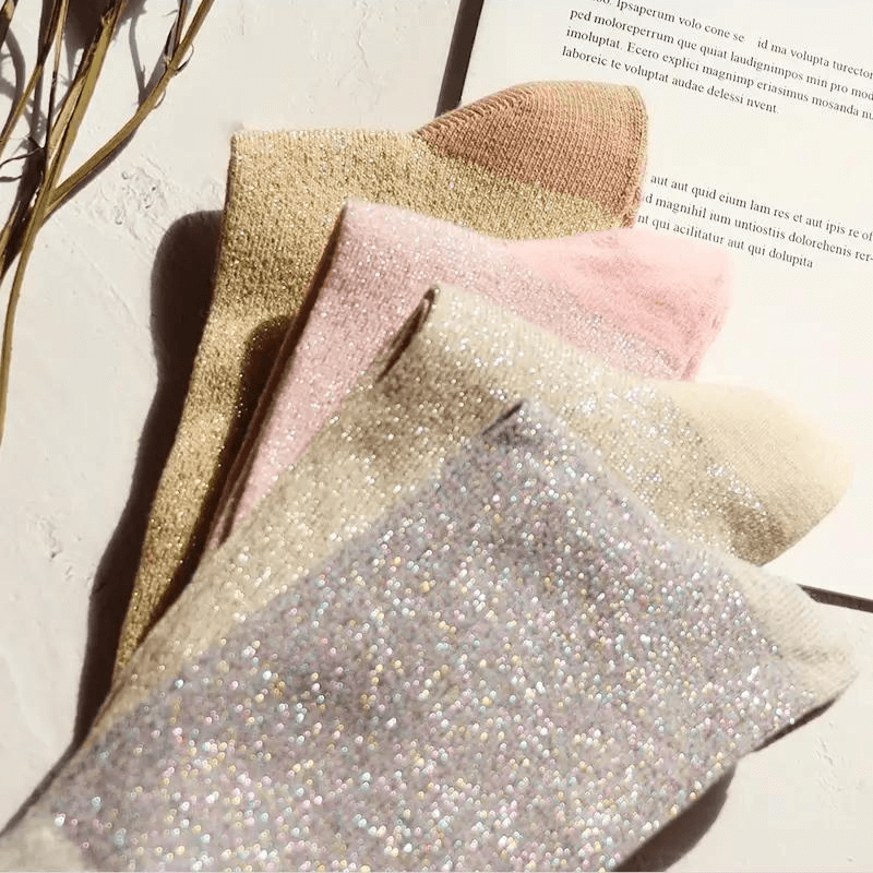 Shimmer & Shine: Cushy Footsie™ Candy Color Glitter Sock Trio