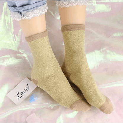 Shimmer & Shine: Cushy Footsie™ Candy Color Glitter Sock Trio